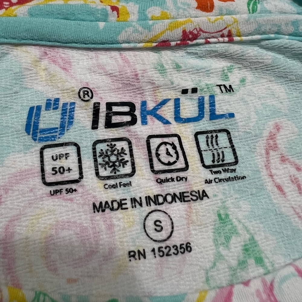 U IBKUL Paisley Long Sleeve Top caja 8 - Picture 3 of 3